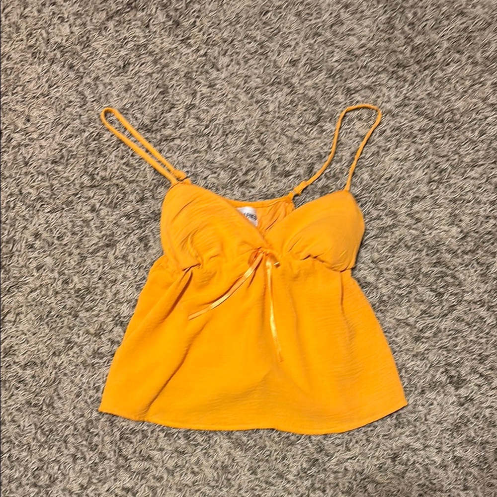 Vibrant Orange Women's Top